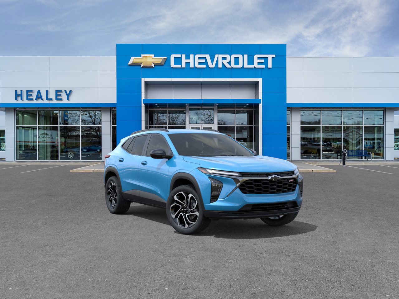 Photo view of 2026 Chevrolet Trax in Blue