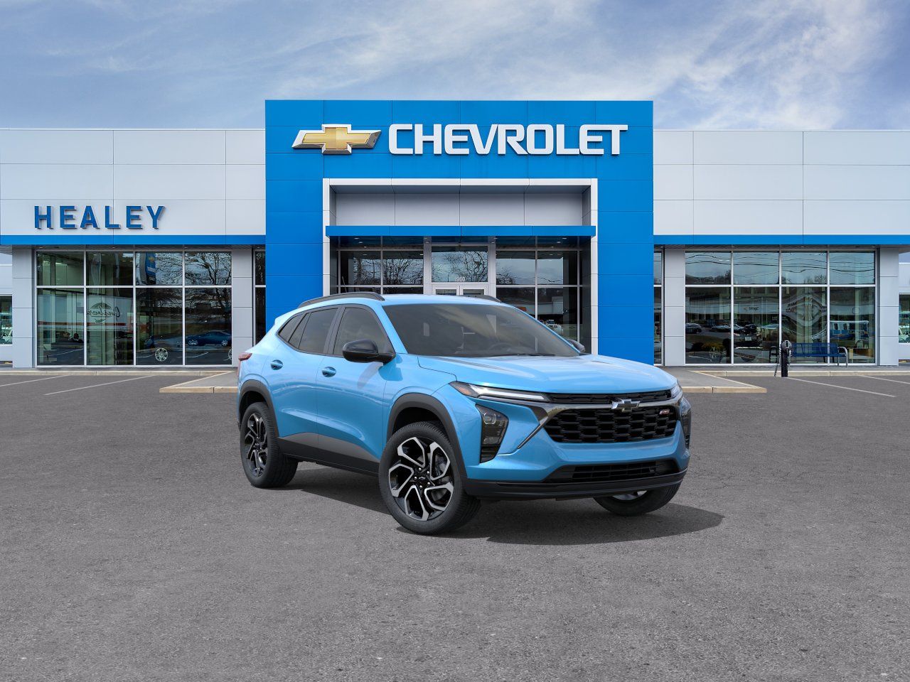 Photo view of 2026 Chevrolet Trax in Blue