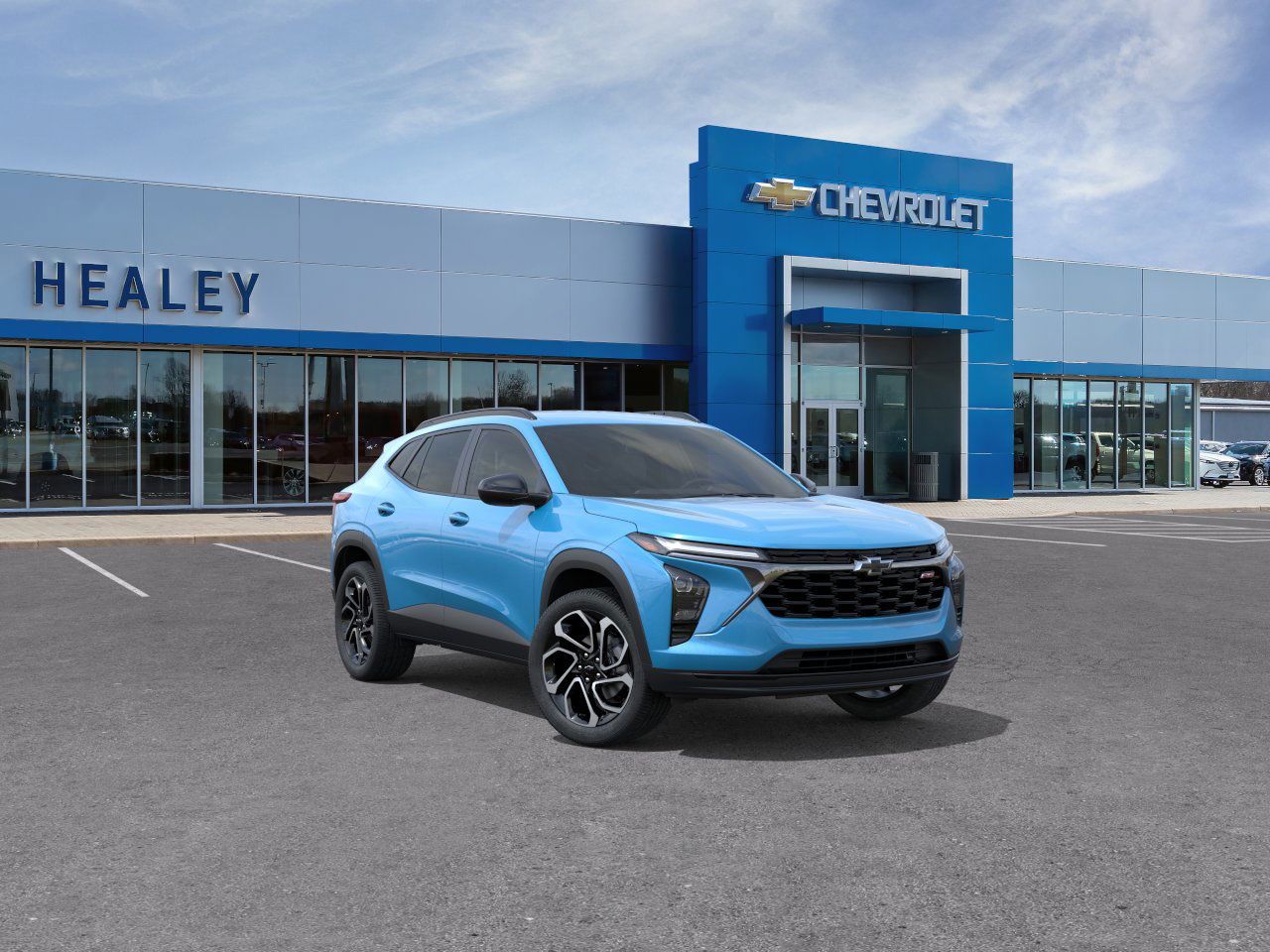 Photo view of 2026 Chevrolet Trax in Blue