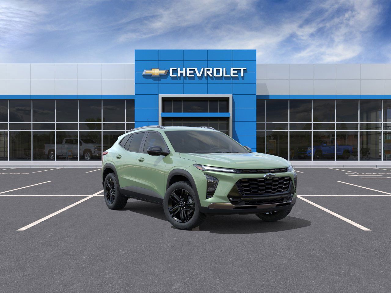Photo view of 2026 Chevrolet Trax in Green
