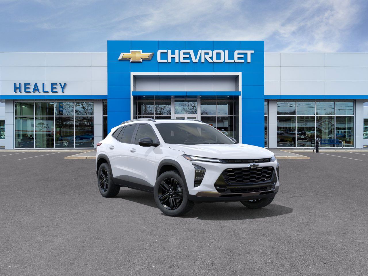 Photo view of 2025 Chevrolet Trax in White