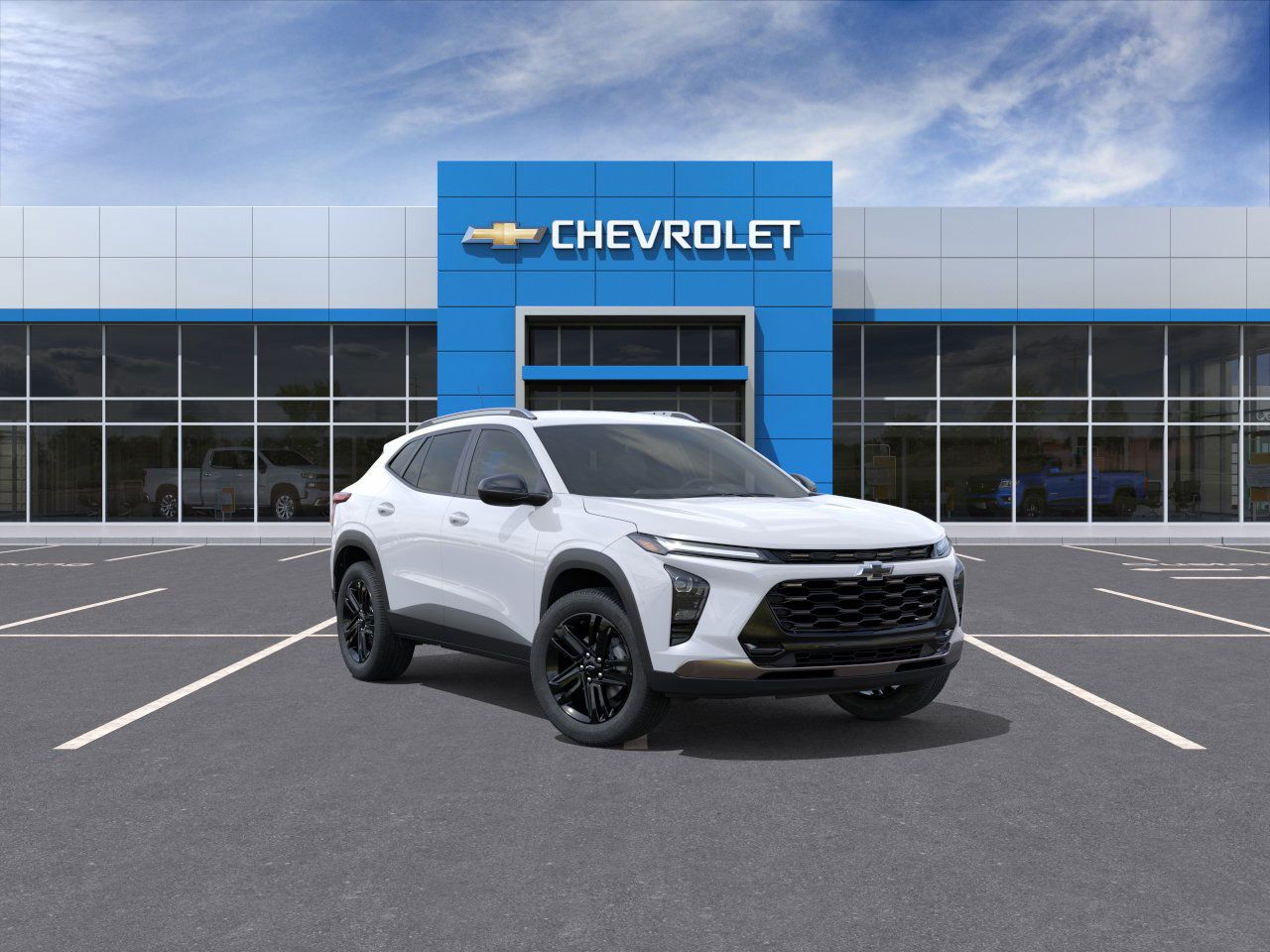 Photo view of 2026 Chevrolet Trax in White
