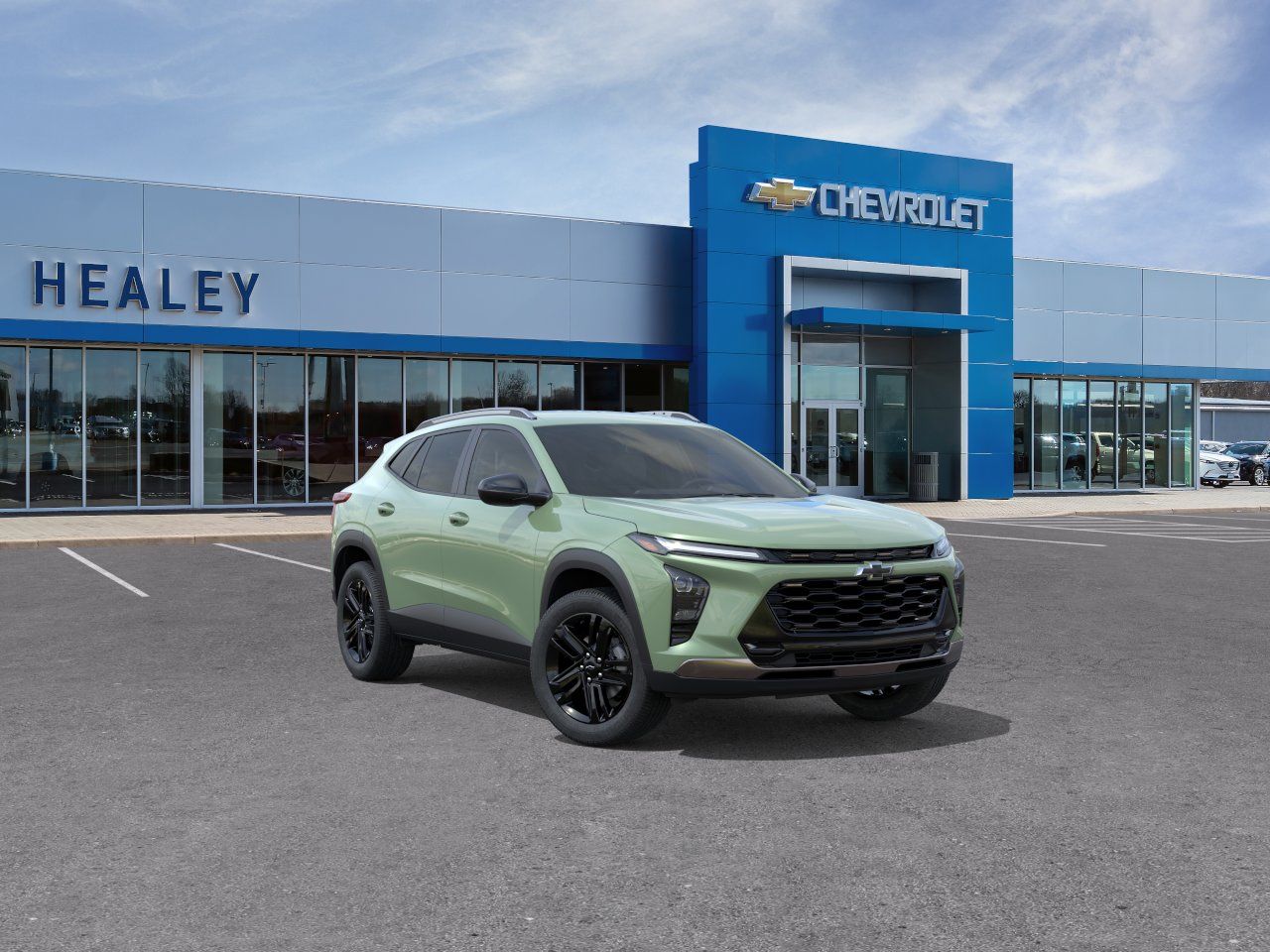 Photo view of 2026 Chevrolet Trax in Green