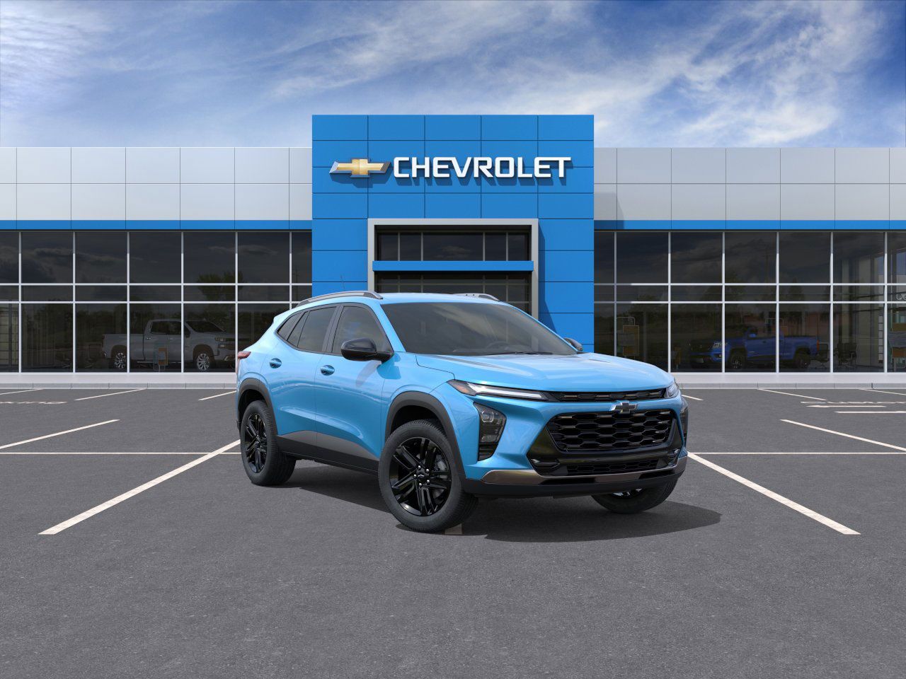 Photo view of 2026 Chevrolet Trax in Blue