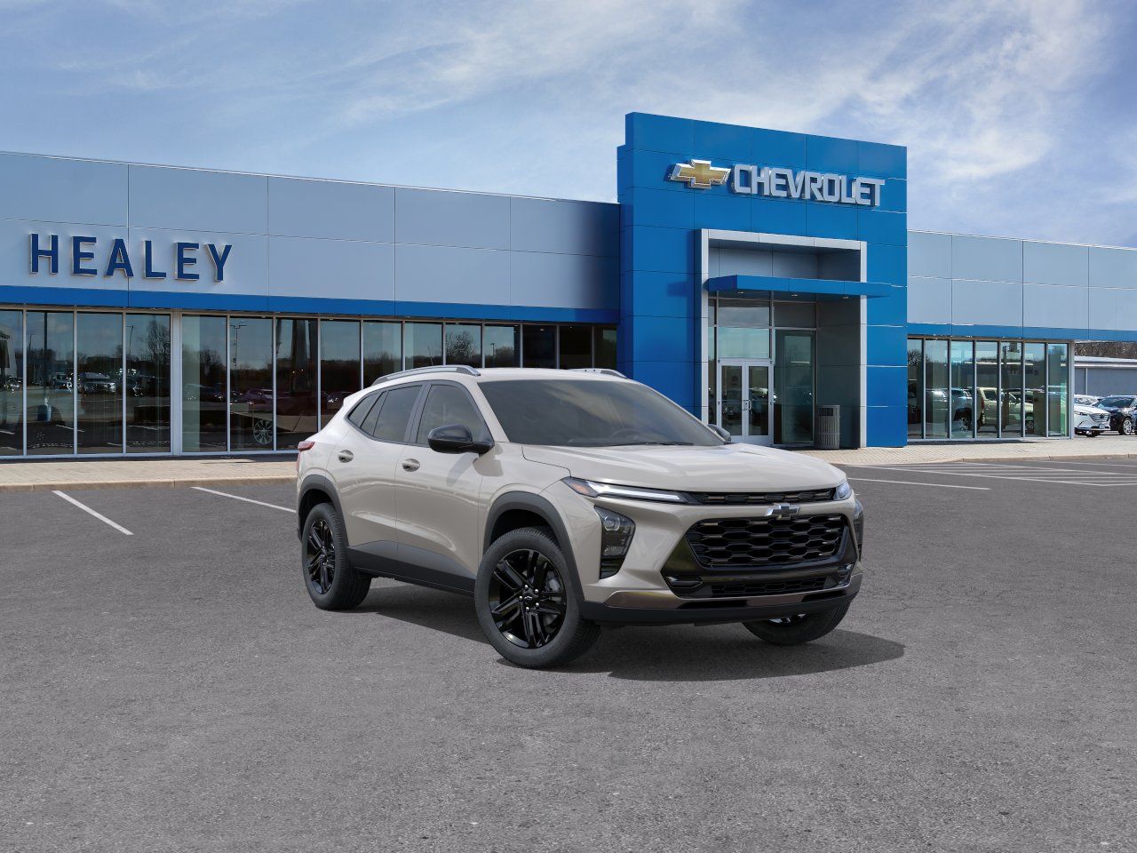 Photo view of 2026 Chevrolet Trax in Tan