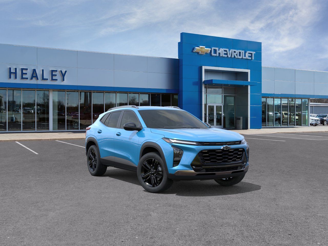 Photo view of 2026 Chevrolet Trax in Blue