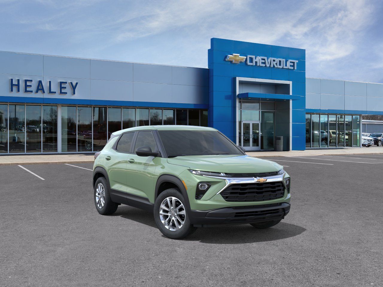 Photo view of 2026 Chevrolet Trailblazer in Green