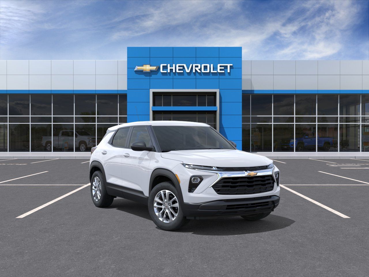 Photo view of 2026 Chevrolet Trailblazer in White