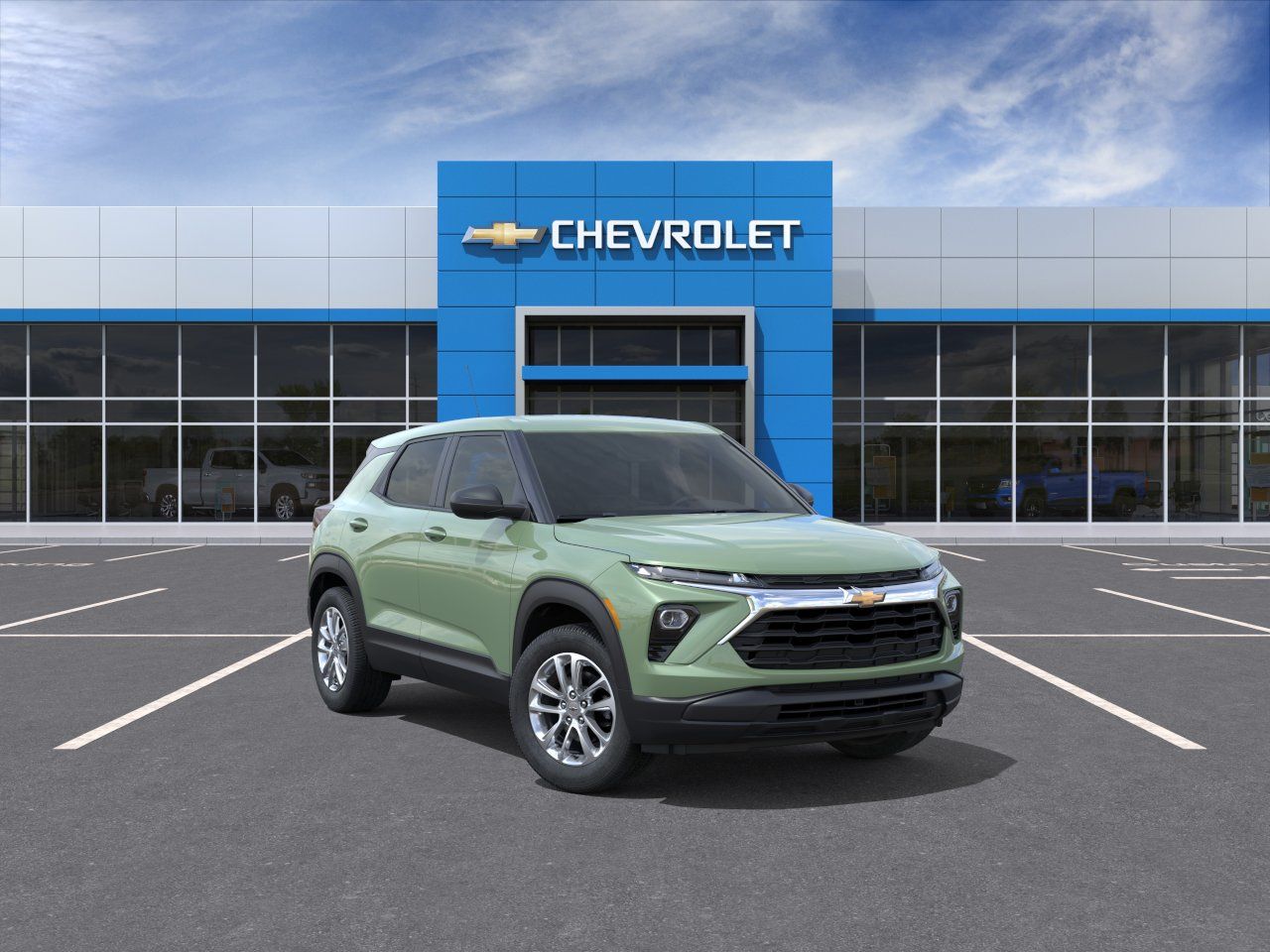 Photo view of 2026 Chevrolet Trailblazer in Green