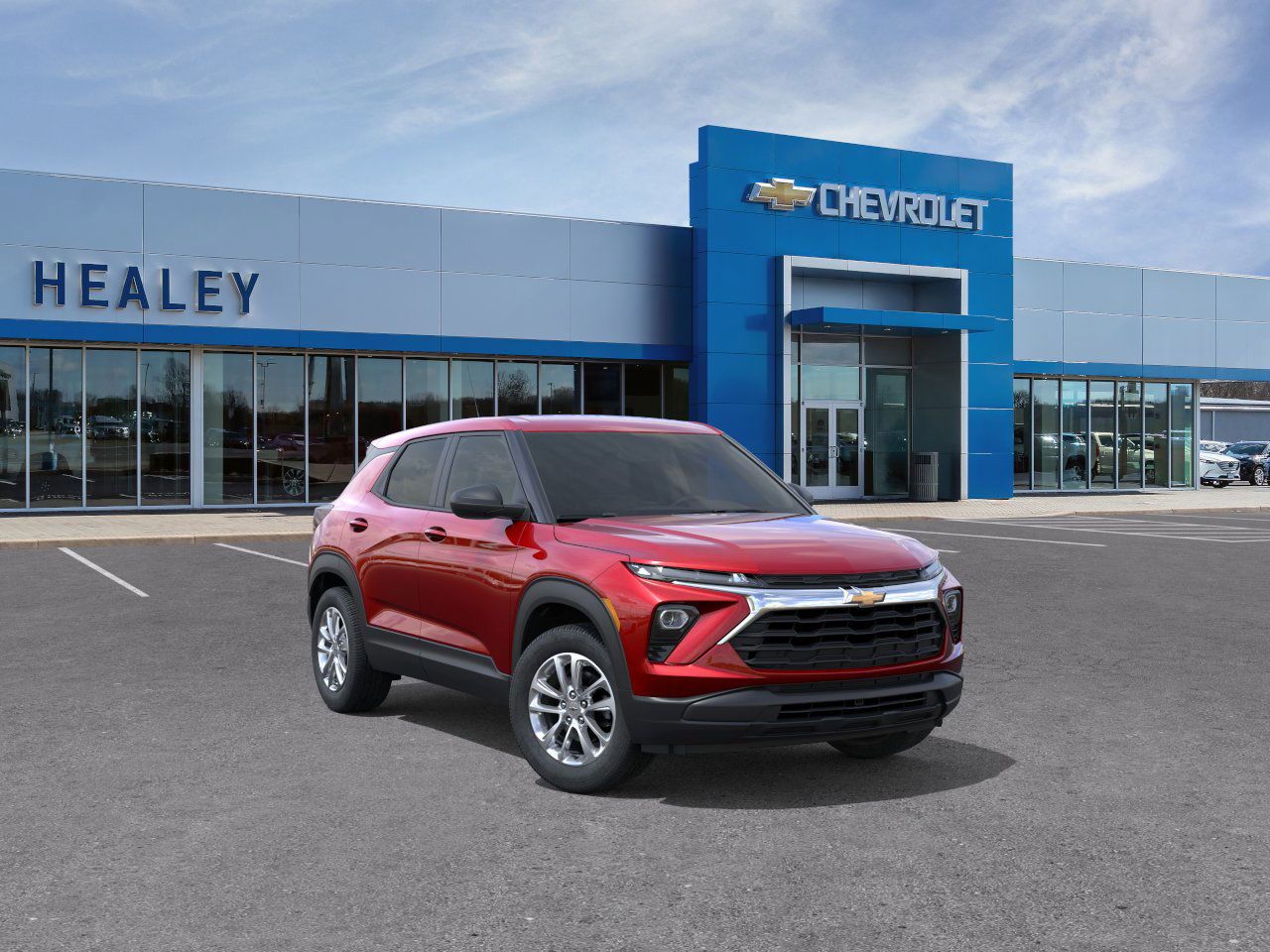 Photo view of 2026 Chevrolet Trailblazer in Red