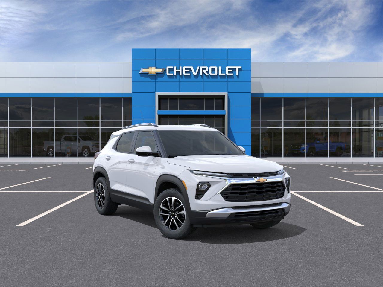 Photo view of 2026 Chevrolet Trailblazer in White