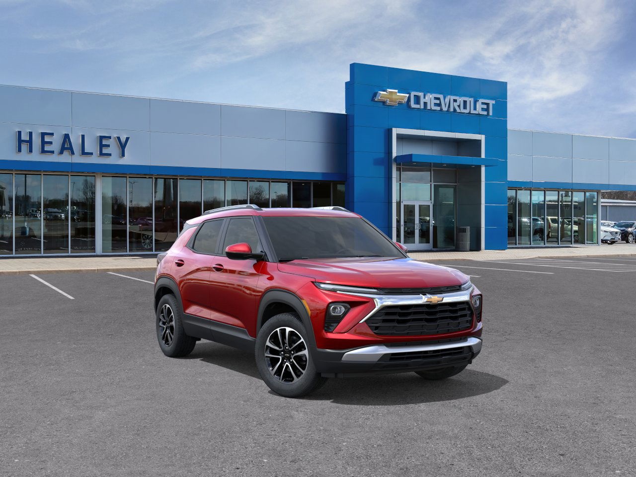 Photo view of 2026 Chevrolet Trailblazer in Red