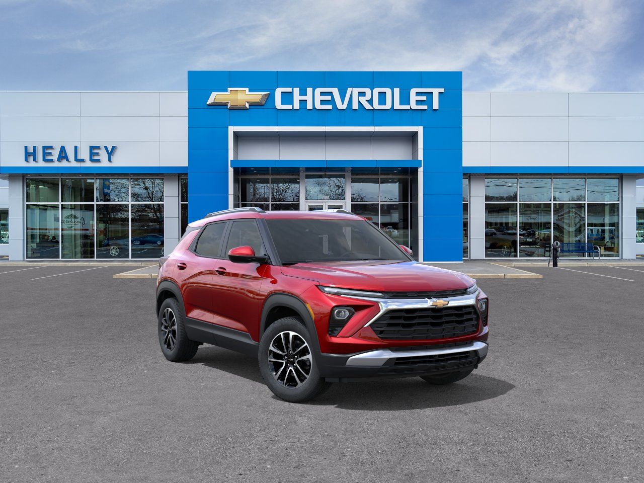 Photo view of 2026 Chevrolet Trailblazer in Red