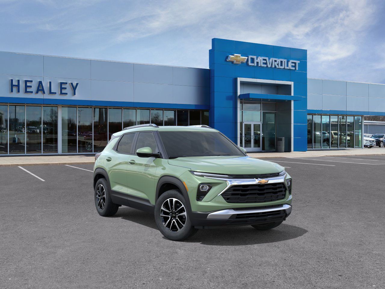 Photo view of 2026 Chevrolet Trailblazer in Green