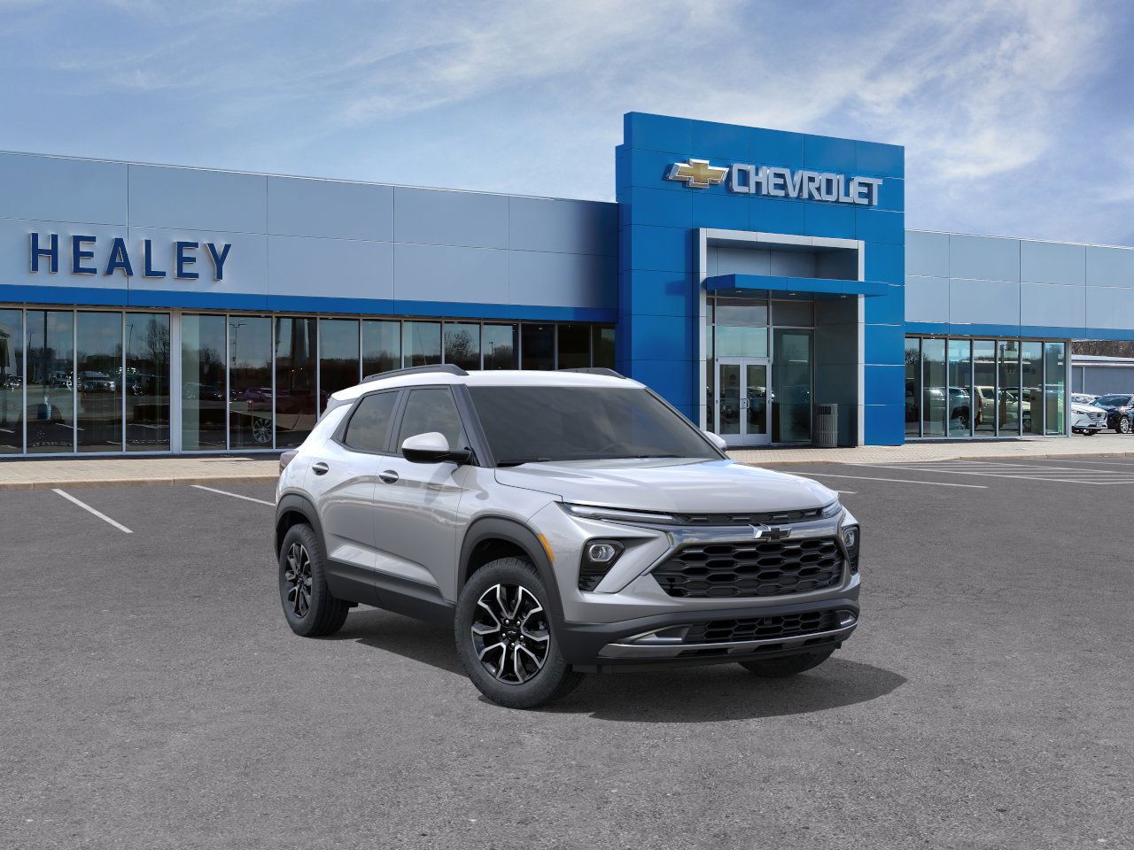 Photo view of 2025 Chevrolet Trailblazer in Gray