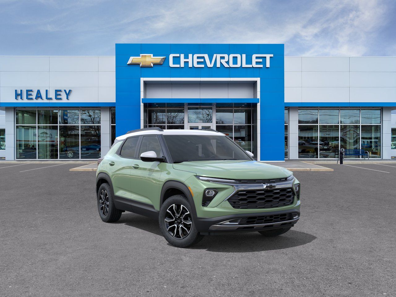 Photo view of 2026 Chevrolet Trailblazer in Green