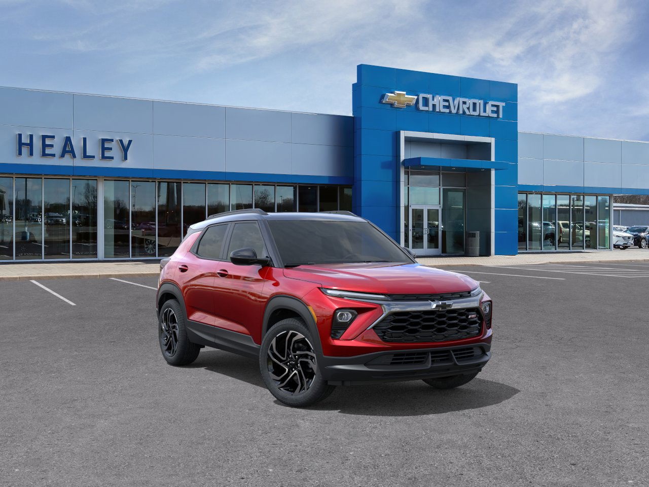 Photo view of 2026 Chevrolet Trailblazer in Red