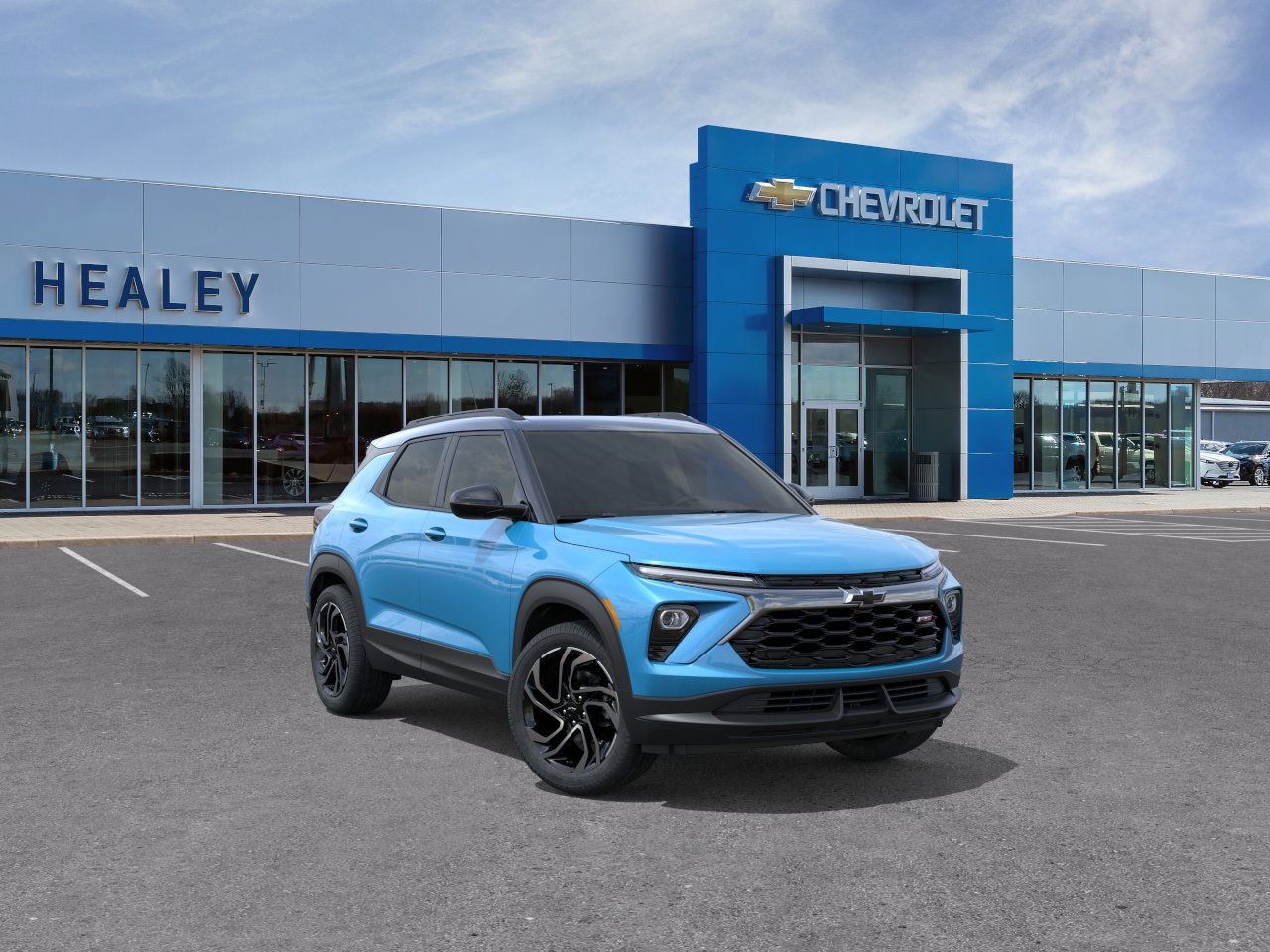 Photo view of 2026 Chevrolet Trailblazer in Blue