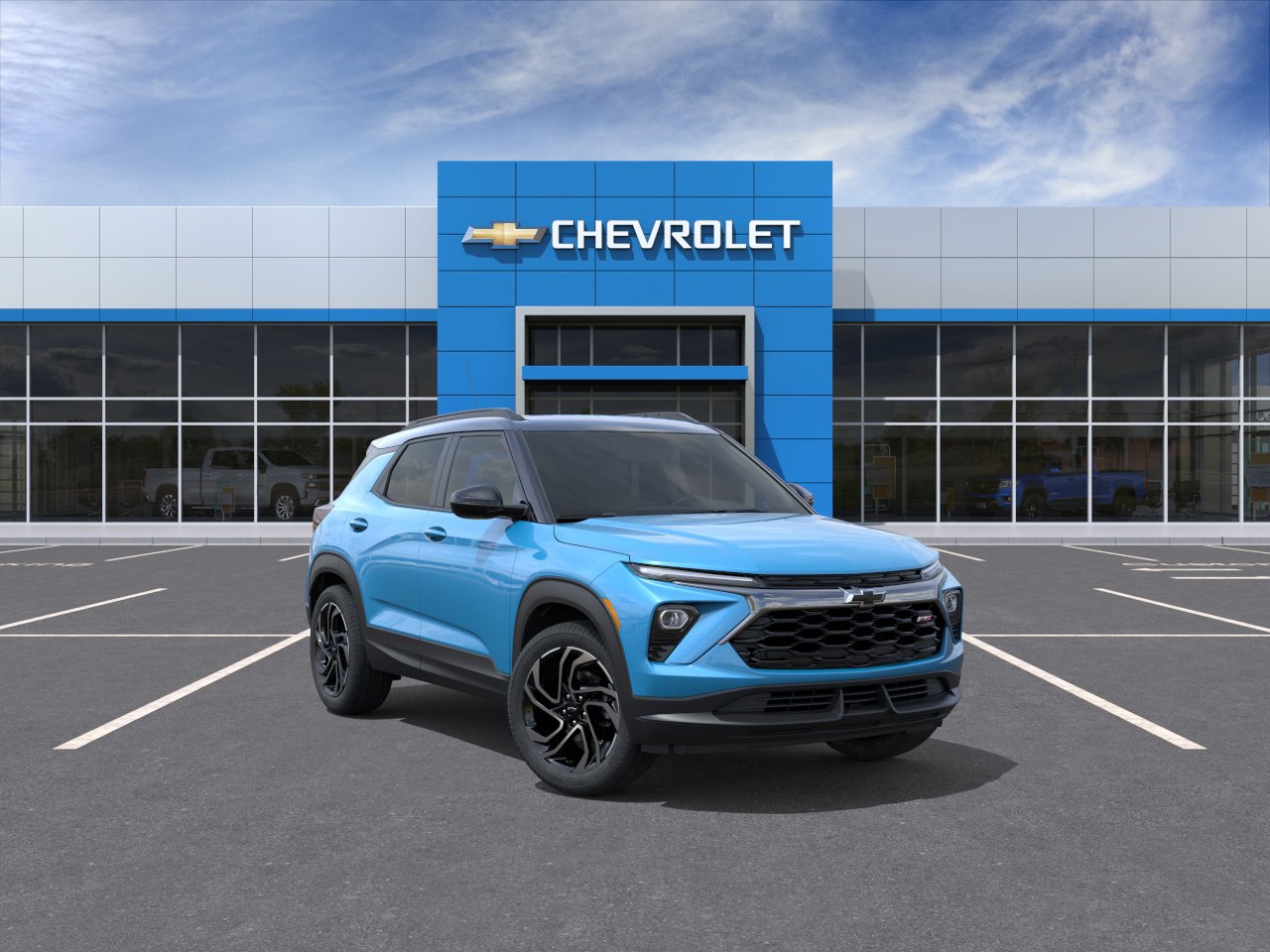 Photo view of 2026 Chevrolet Trailblazer in Blue