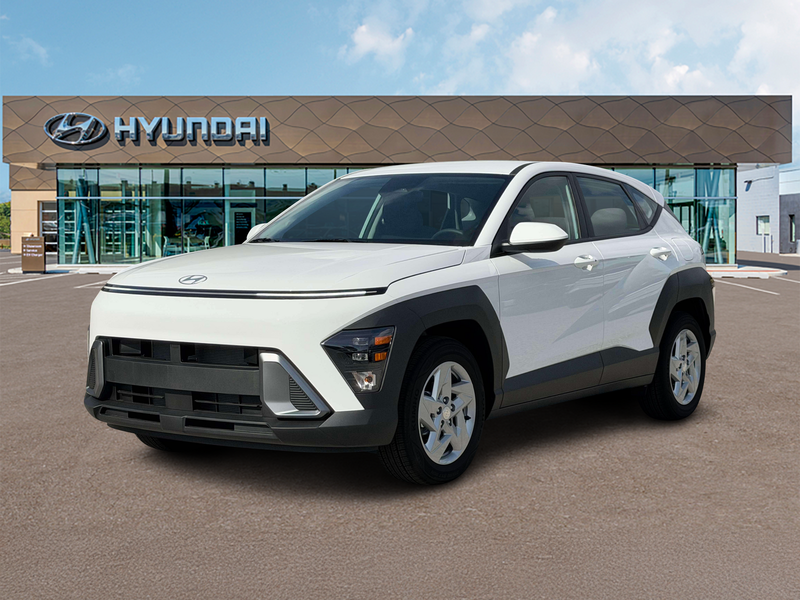 Photo view of 2027 Hyundai Kona in White