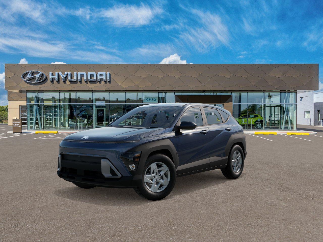Photo view of 2026 Hyundai Kona in Blue