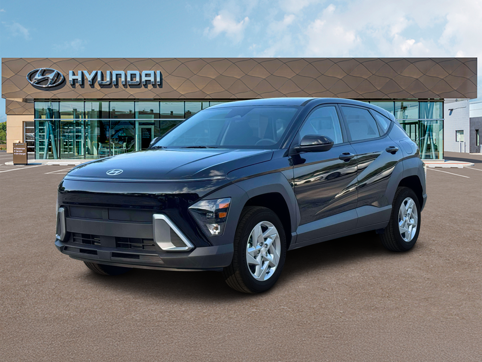 Photo view of 2027 Hyundai Kona in Black