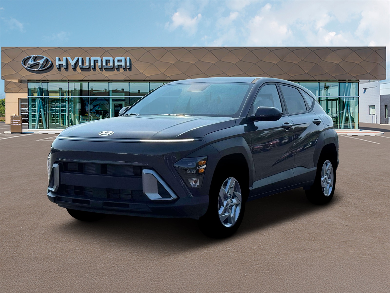 Photo view of 2026 Hyundai Kona in Gray