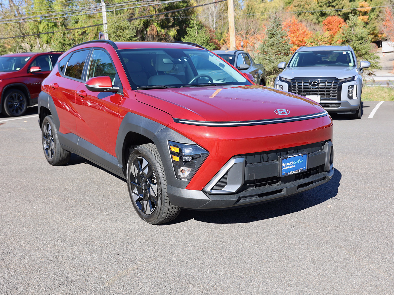 Photo view of 2024 Hyundai Kona in Red