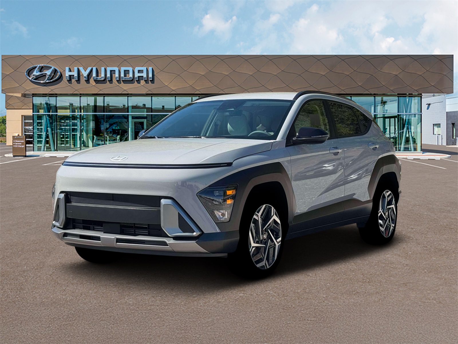 Photo view of 2026 Hyundai Kona in Gray