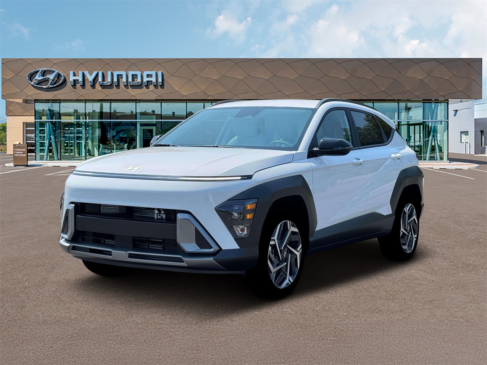 Photo view of 2026 Hyundai Kona in White