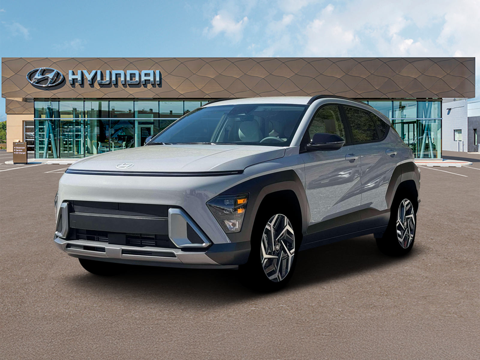 Photo view of 2026 Hyundai Kona in Gray