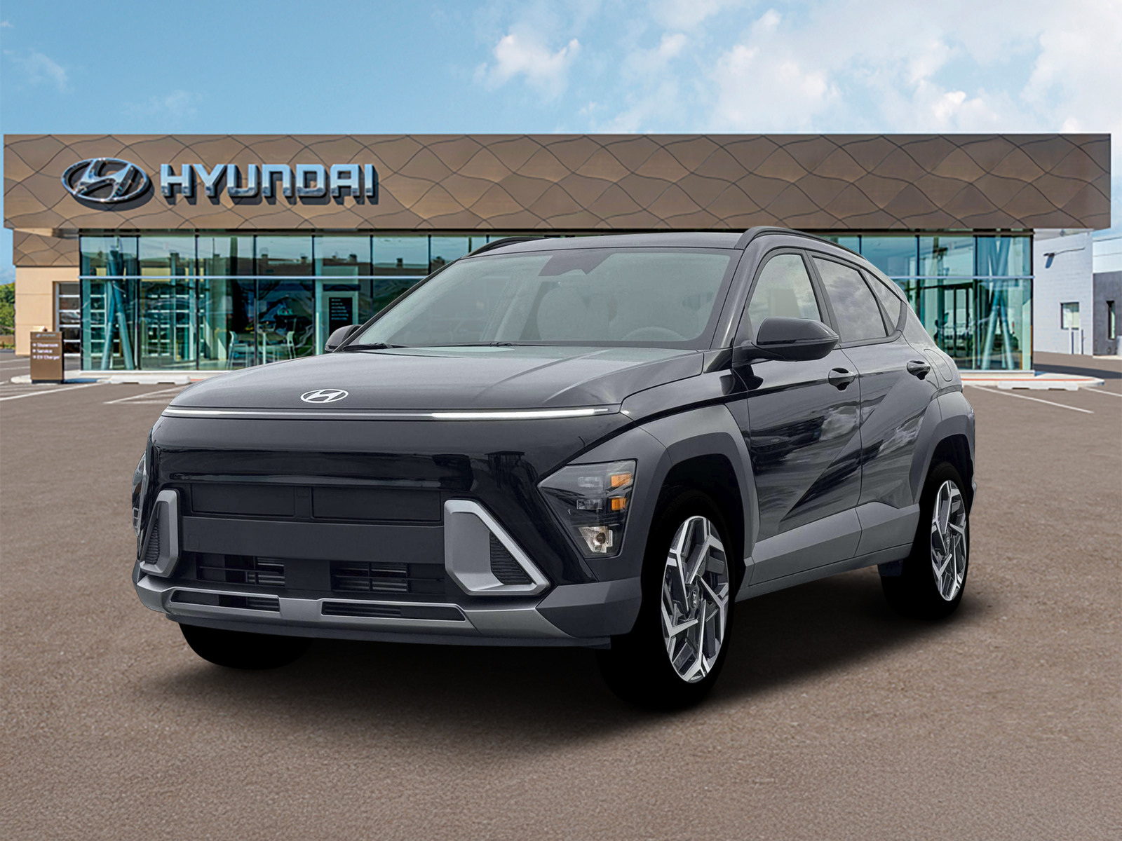 Photo view of 2026 Hyundai Kona in Black