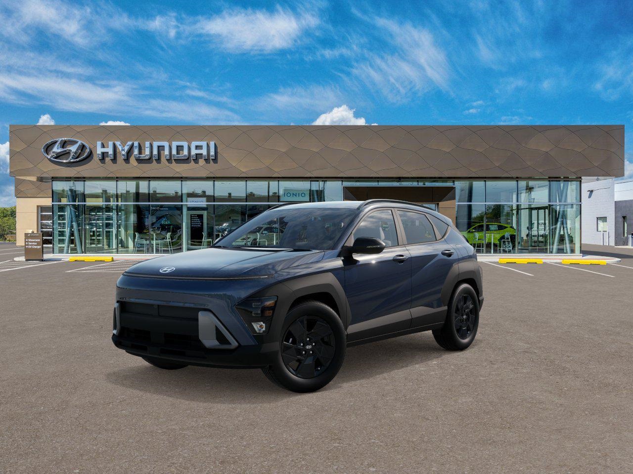 Photo view of 2026 Hyundai Kona in Blue
