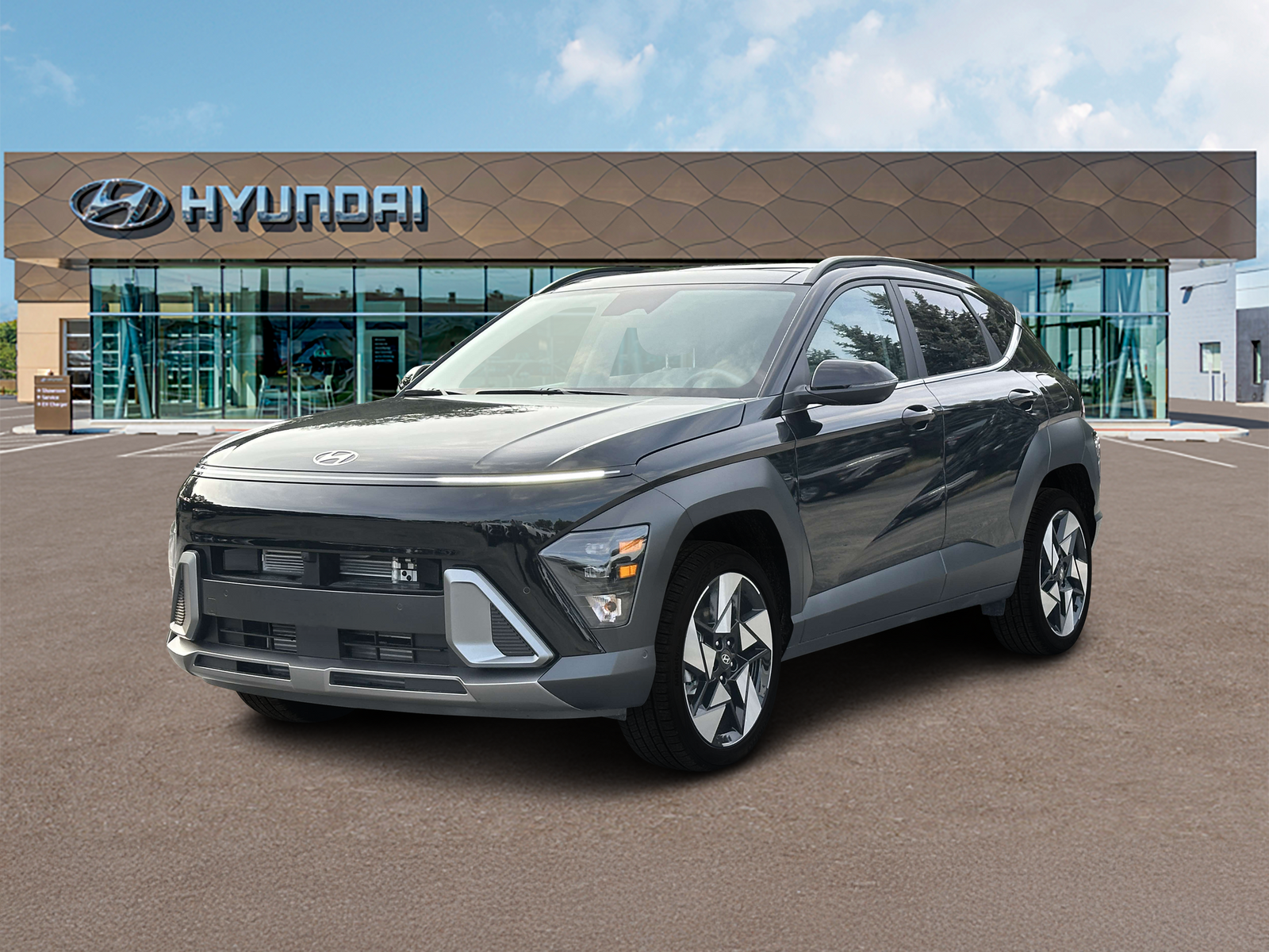 Photo view of 2027 Hyundai Kona in Black