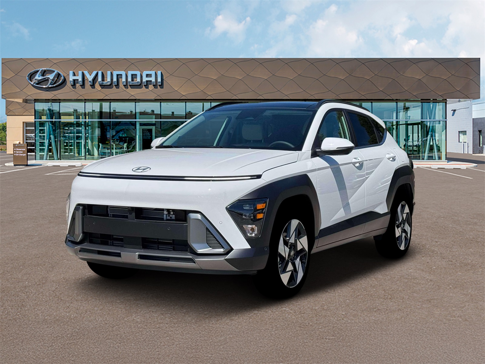 Photo view of 2026 Hyundai Kona in White