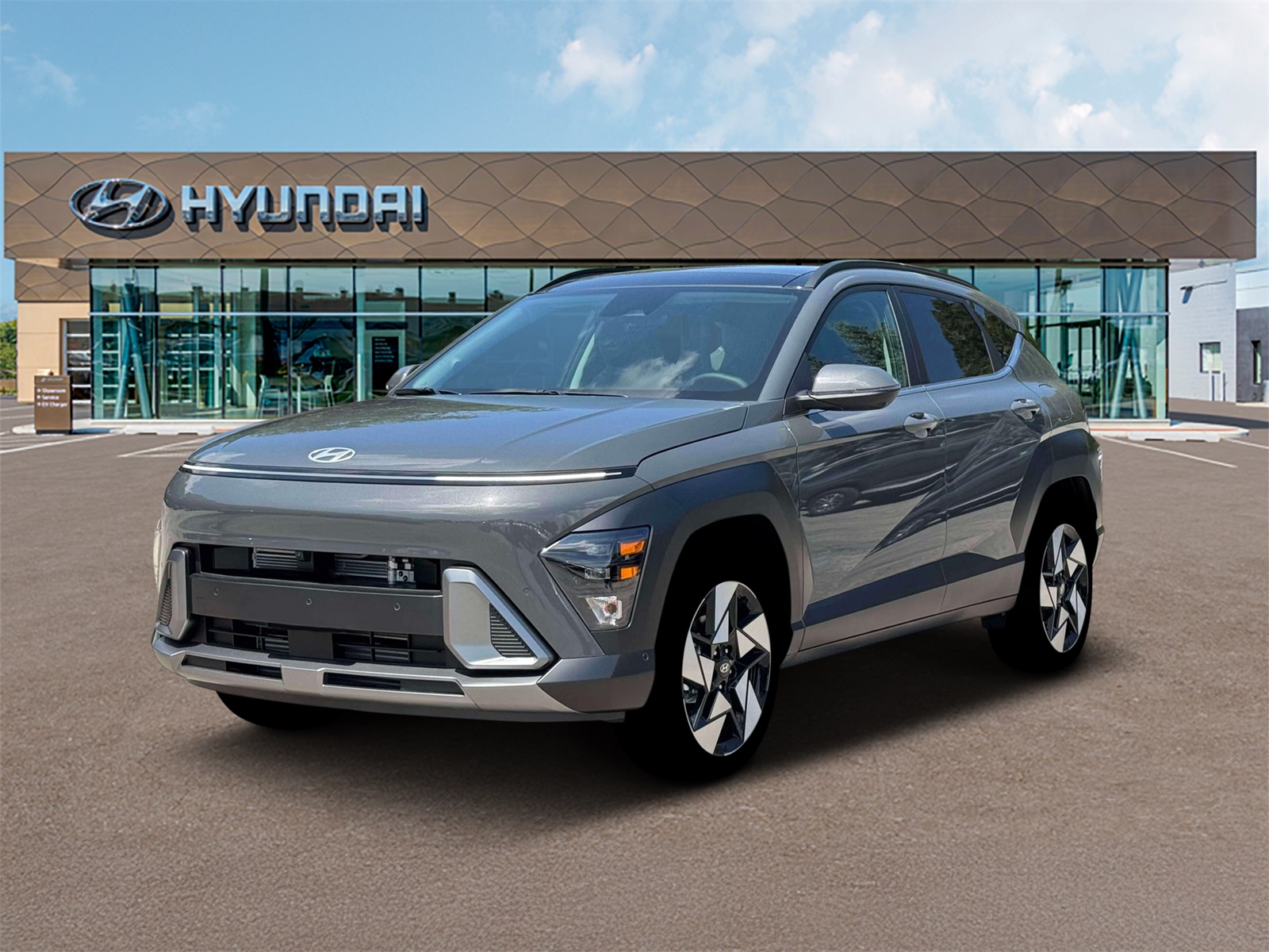 Photo view of 2026 Hyundai Kona in Gray