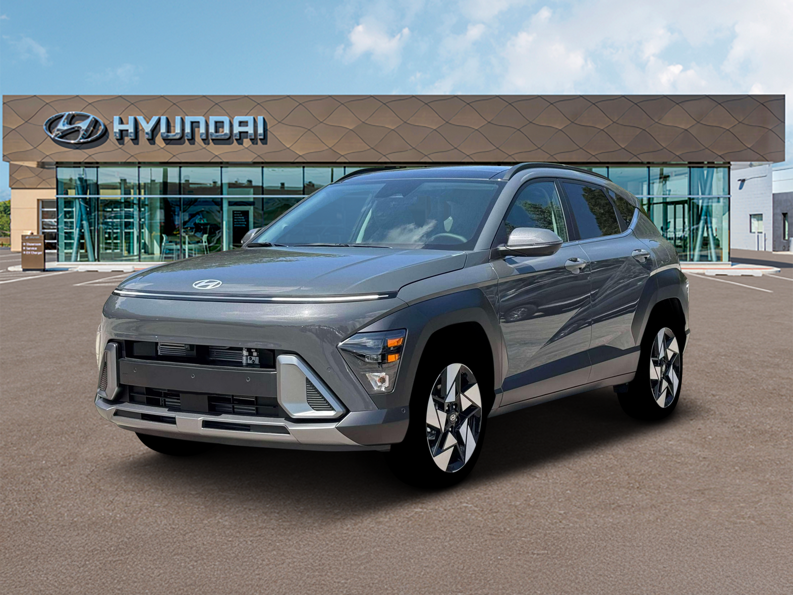 Photo view of 2026 Hyundai Kona in Gray