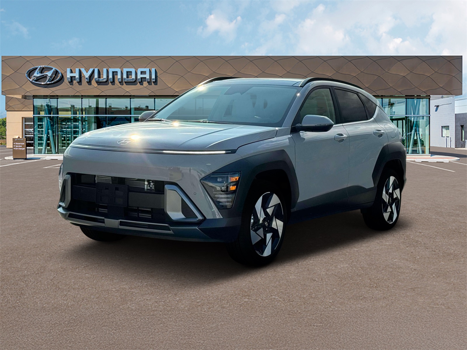 Photo view of 2026 Hyundai Kona in Gray