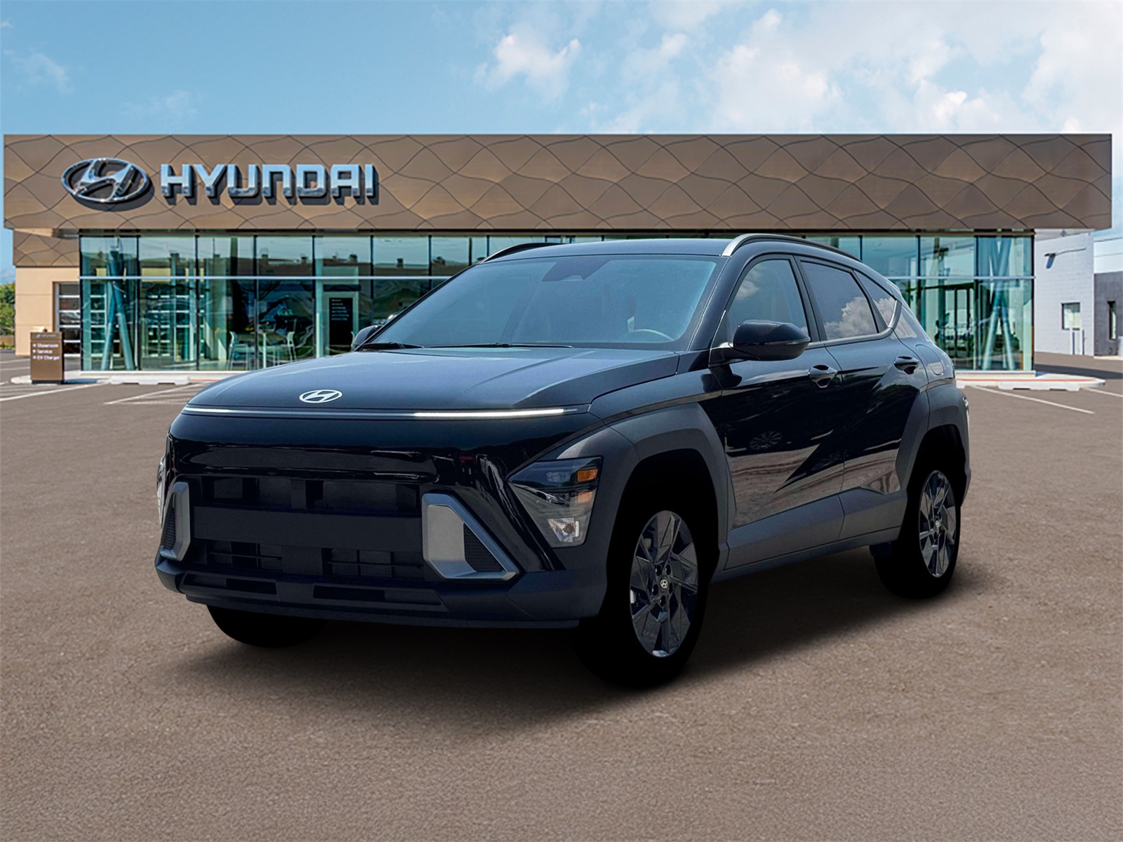Photo view of 2026 Hyundai Kona in Black