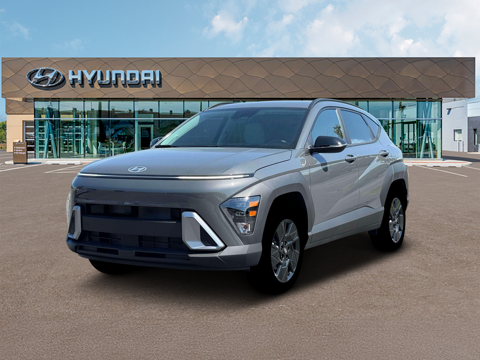 Photo view of 2026 Hyundai Kona in Gray