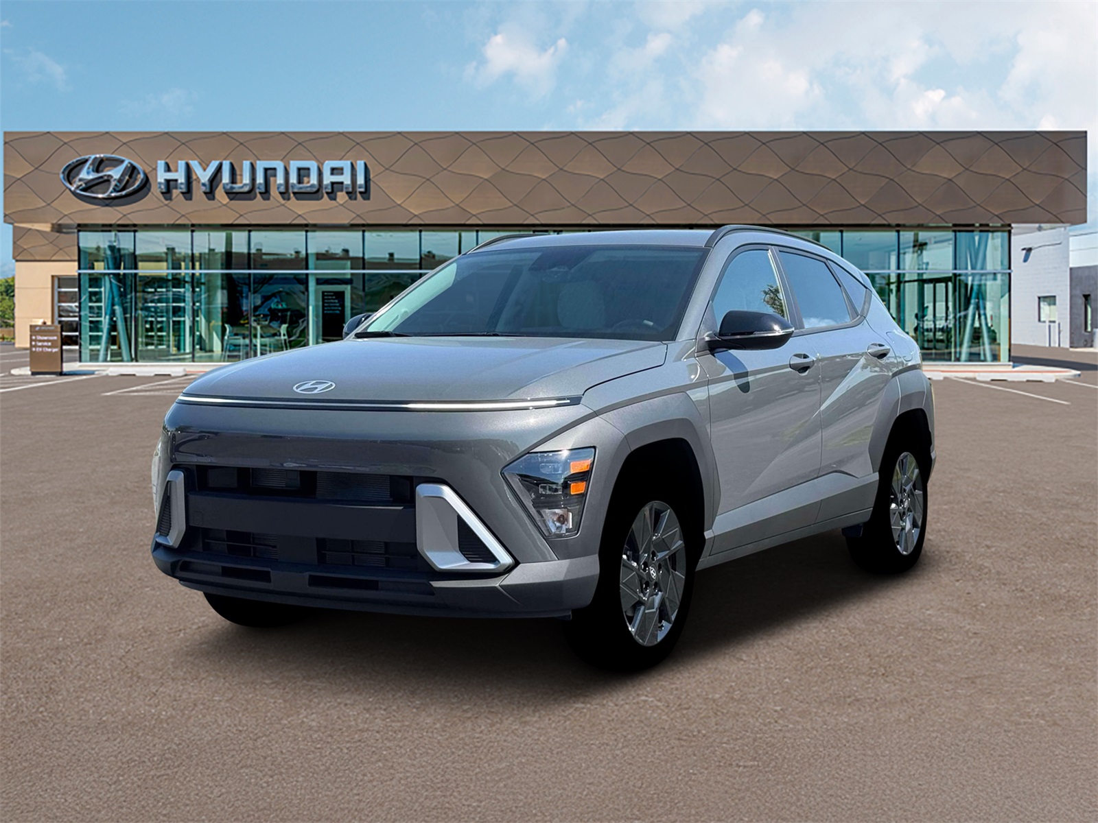 Photo view of 2026 Hyundai Kona in Gray