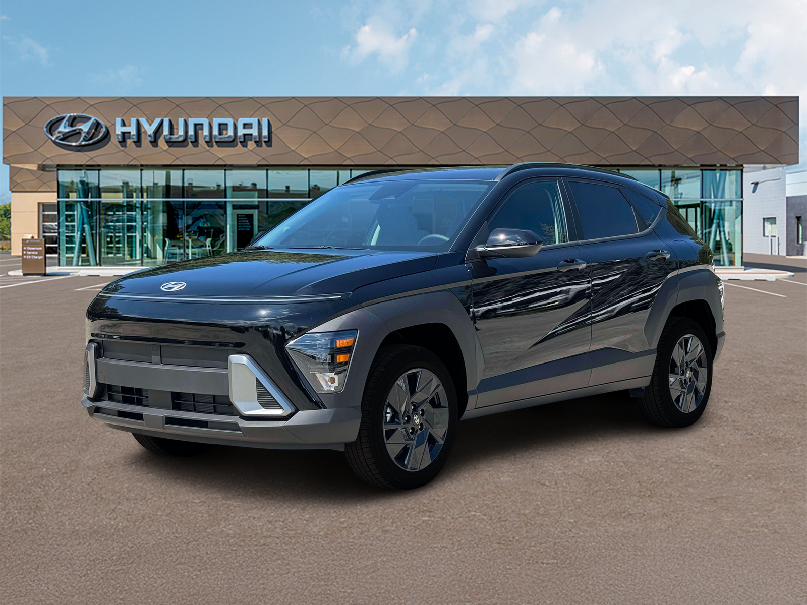 Photo view of 2027 Hyundai Kona in Black
