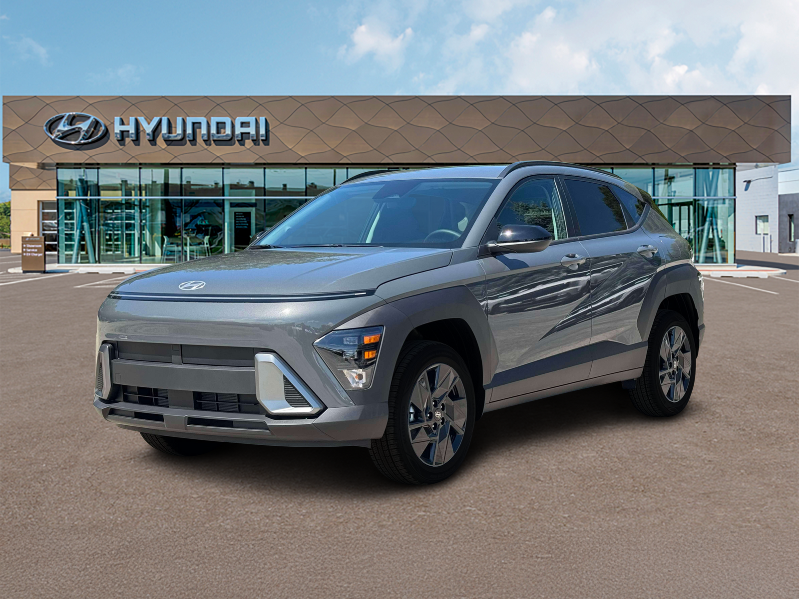 Photo view of 2027 Hyundai Kona in Gray