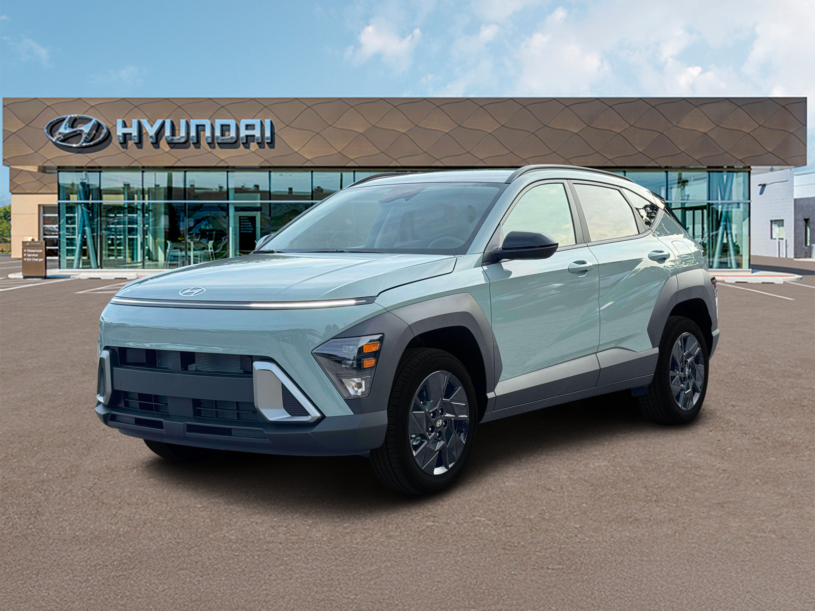 Photo view of 2027 Hyundai Kona in Green