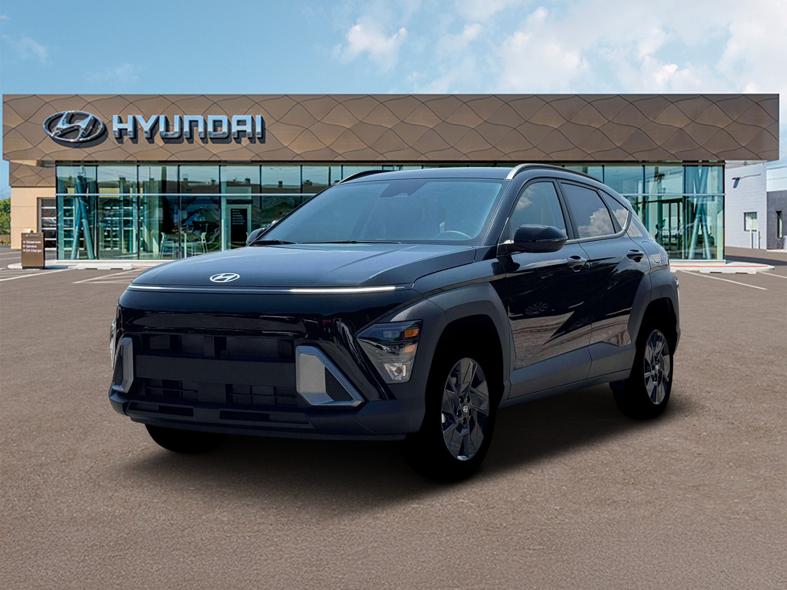 Photo view of 2026 Hyundai Kona in Black