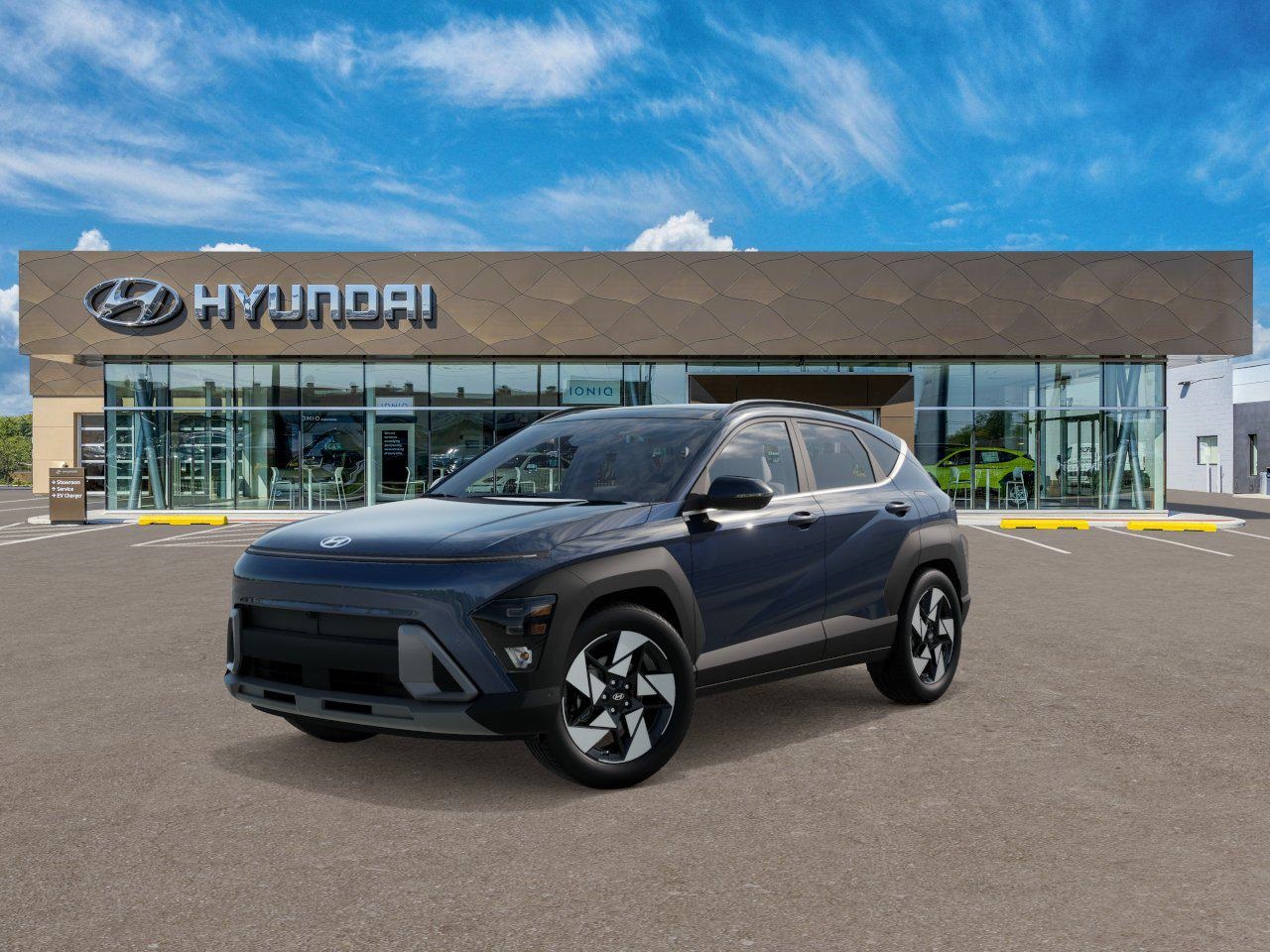 Photo view of 2026 Hyundai Kona in Blue