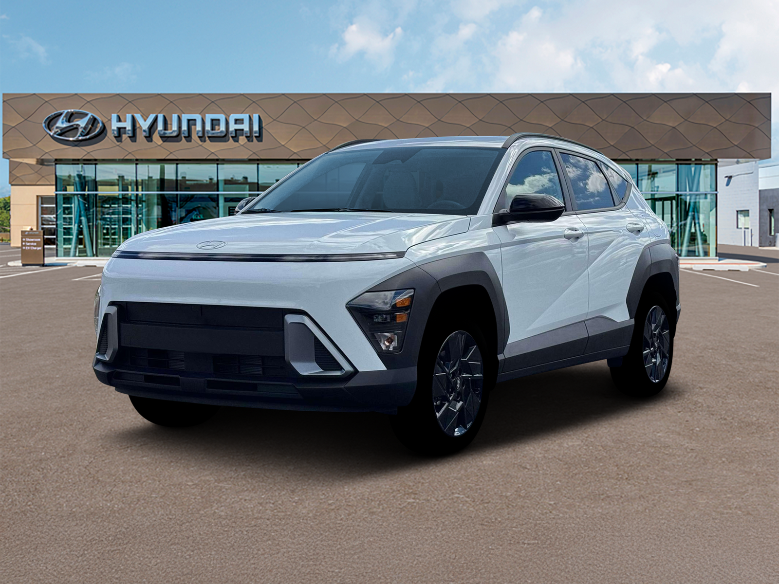 Photo view of 2026 Hyundai Kona in White