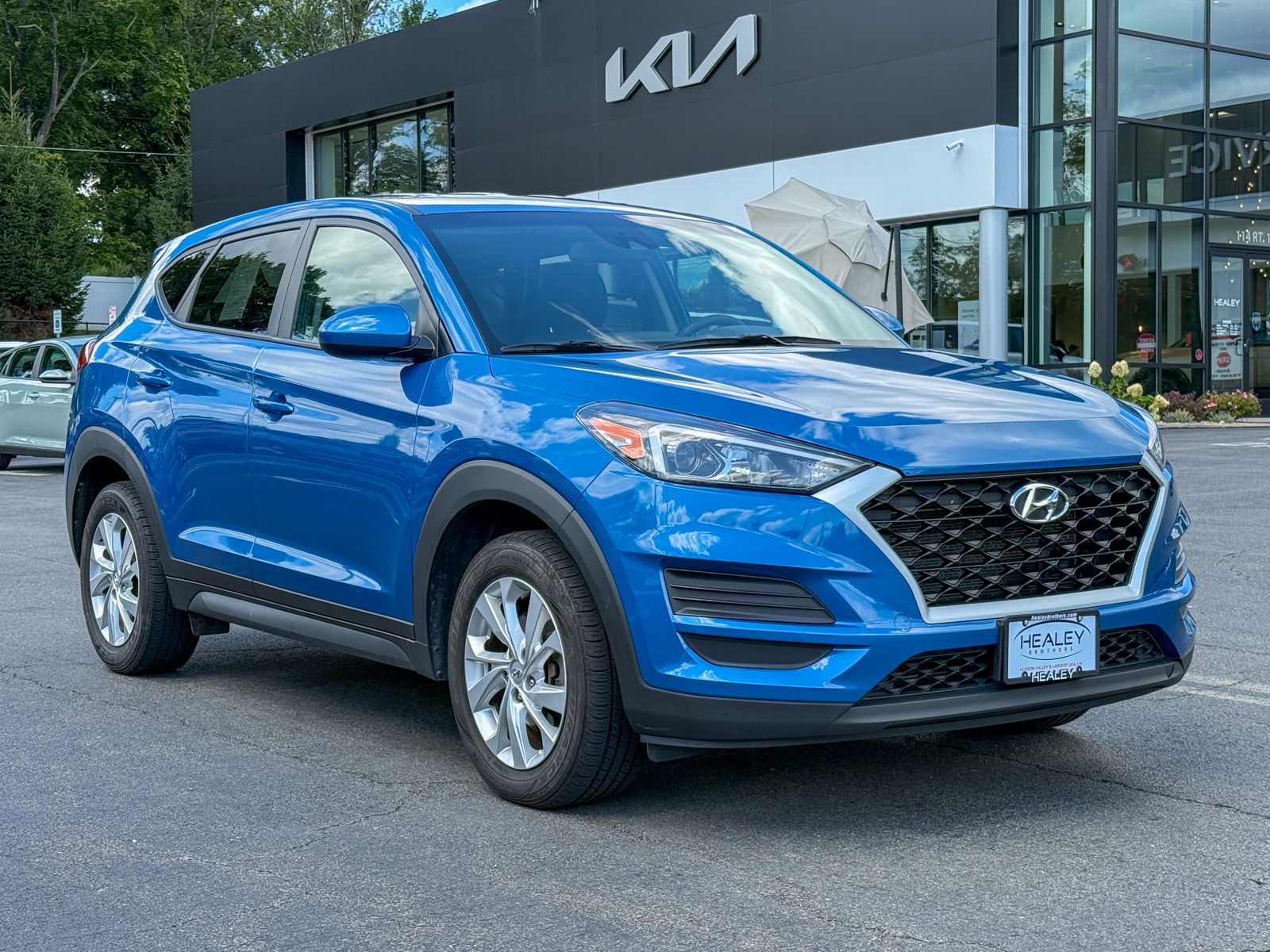 Photo view of 2019 Hyundai Tucson in Blue