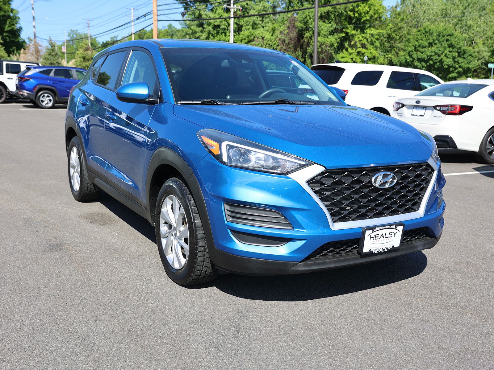 Photo view of 2019 Hyundai Tucson in Blue