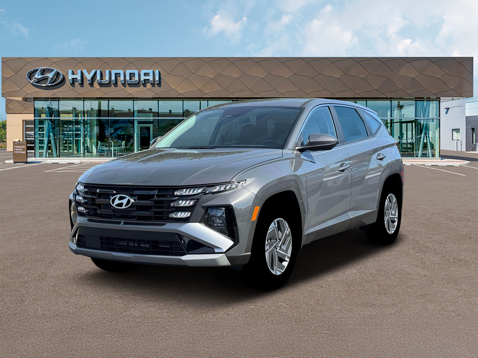 Photo view of 2026 Hyundai Tucson Hybrid in Gray